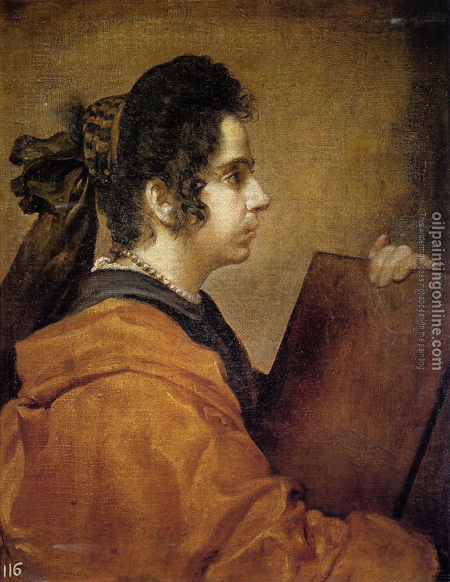 Velazquez, Diego Rodriguez de Silva - Sibyl